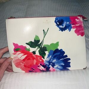 Kate Spade Vibrant Floral Clutch